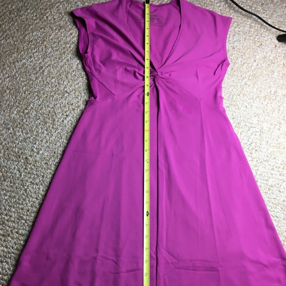XS Patagonia Bandha Twist Knot Dress Purple EUC 🌟 - Picture 3 of 8